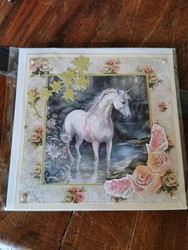 Unicorn card