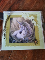 Unicorn card