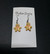 Gingerbread man earrings