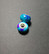 Turquoise splat lock bead