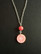 Blood grapefruit necklace