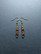 Wood beads earrings