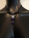 Violet drop necklace