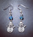 Snowman earrings
