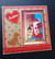 Santa Claus and dog Christmas card