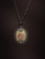 Be mine necklace with a red heart