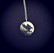 Black raven necklace