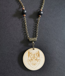 Northern Animals Jewelry series fox necklace