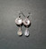 Bright drop earrings