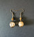 Stone bead earrings
