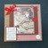 Girl baking Christmas card