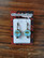 Light blue dragonfly earrings
