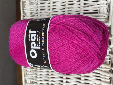 Opal, yksivärinen 6-säikeinen ,  pink 7901