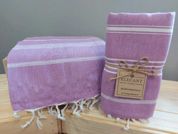 Hamam-kylpypyyhe violetti