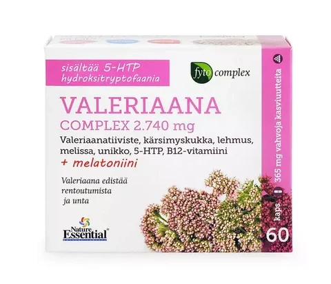 Fytocomplex Valeriaana 2740 mg (60 kapselia)