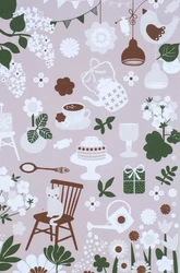 Postcard: Garden party