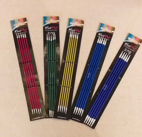 Zing sukkapuikot, Knit Pro 20 cm
