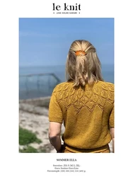 Summer Ella -ohjelehti -le knit- englanninkielinen
