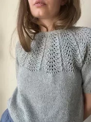 Palme Tee -ohjelehti -le knit- englanninkielinen