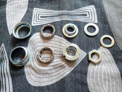 BB SET 1-PIECE CRANK CHROME