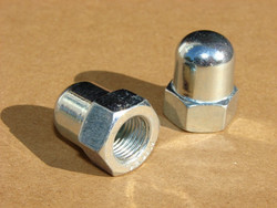 DOME NUT M10 X 1 ZINC PLATED
