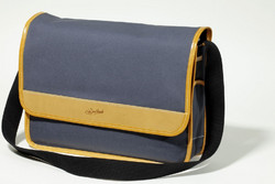 GILLES BERTHOUD SHOULDER BAG GRAY