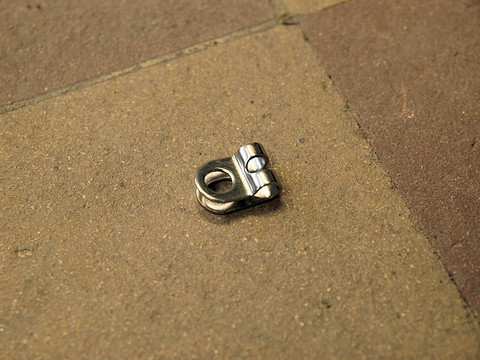 FENDER BRACKET FOR 5MM STAY, 6MM HOLE, STAINLESS STEEL