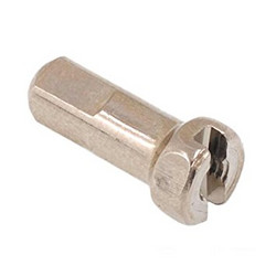 NIPPLE 2X12MM CHROME 14G