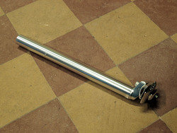 SEATPOST 25.4/400 MM BRIGHT ALUMINUM