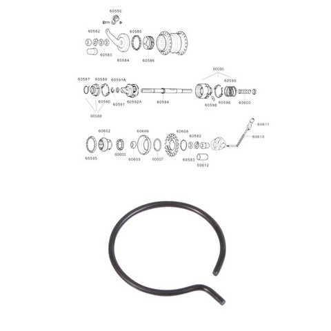 FRICTION SPRING TORPEDO 3 SPEED