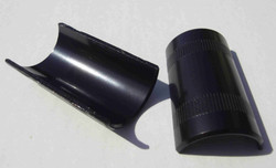 HANDLEBAR ADAPTER BLACK 22.2 > 25.4 MM