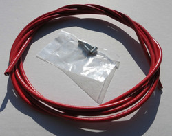 OUTER CABLE HOUSING RED 2.5M X 5MM