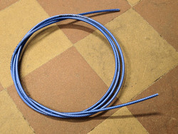 OUTER CABLE HOUSING BLUE METALLIC 2.5M X 5MM