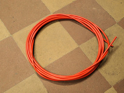OUTER CABLE HOUSING ORANGE 2.5M X 5MM