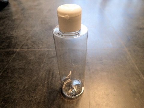 PET CLEAR PLASTIC BOTTLE 150 ML + CAP