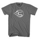 CINELLI WINGED REFLECTIVE T-SHIRT CHARCOAL L