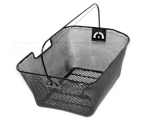 STEEL MESH REAR BASKET ZONEX, BLACK