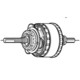 SHIMANO NEXUS 8 INTERNAL ASSEMBLY SG8R31/30 184 MM