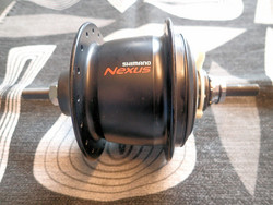 SHIMANO NEXUS 8 REAR HUB ROLLER BRAKE 36H SG-C6001-8R BLACK