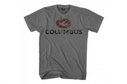 COLUMBUS SCRATCHE T-SHIRT CHARCOAL XL