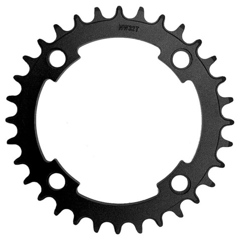 FRONT SPROCKET E-BIKE NARROW WIDE 34T BCD 104 ALU BLACK