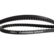 GATES CARBON DRIVE BELT 118T, CENTER TRACK, CDX, BLACK