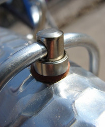 FENDER BRACKET M5 X 15MM 5MM HOLE CHROME PLATED
