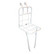 FRONT RACK HBS WHITE 30X30 CM