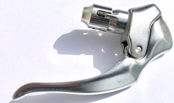 BAR END BRAKE LEVERS SILVER