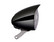 HEADLIGHT RETRO LED 70 MM BLACK FOR DYNAMO HUB