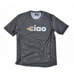CINELLI CIAO TECHNICAL T-SHIRT CHARCOAL L
