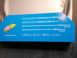 SHIFT CABLE  SET SHIMANO OPTISLICK OT-RS900 BLACK