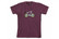 CINELLI PIX BIKE LASER PARK T-SHIRT BORDEAUX L