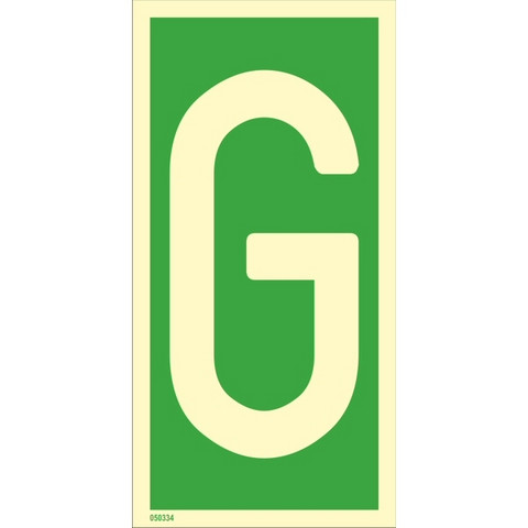 Letter G, 050263
